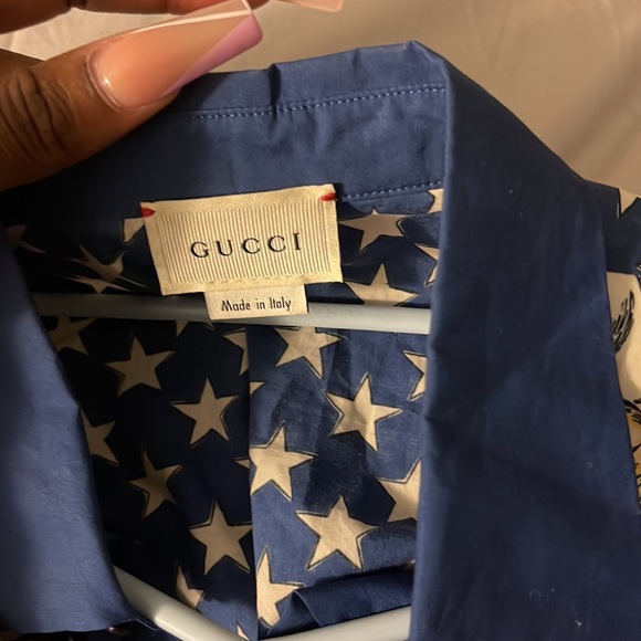 Boys Gucci button up Western Cowboy Shirt 8 EUC - Picture 3 of 4